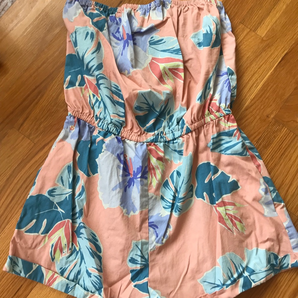 KIMCHI BLUE strapless romper/jumper